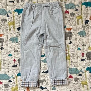 Bella Bliss Pull On Flannel Dress Pant